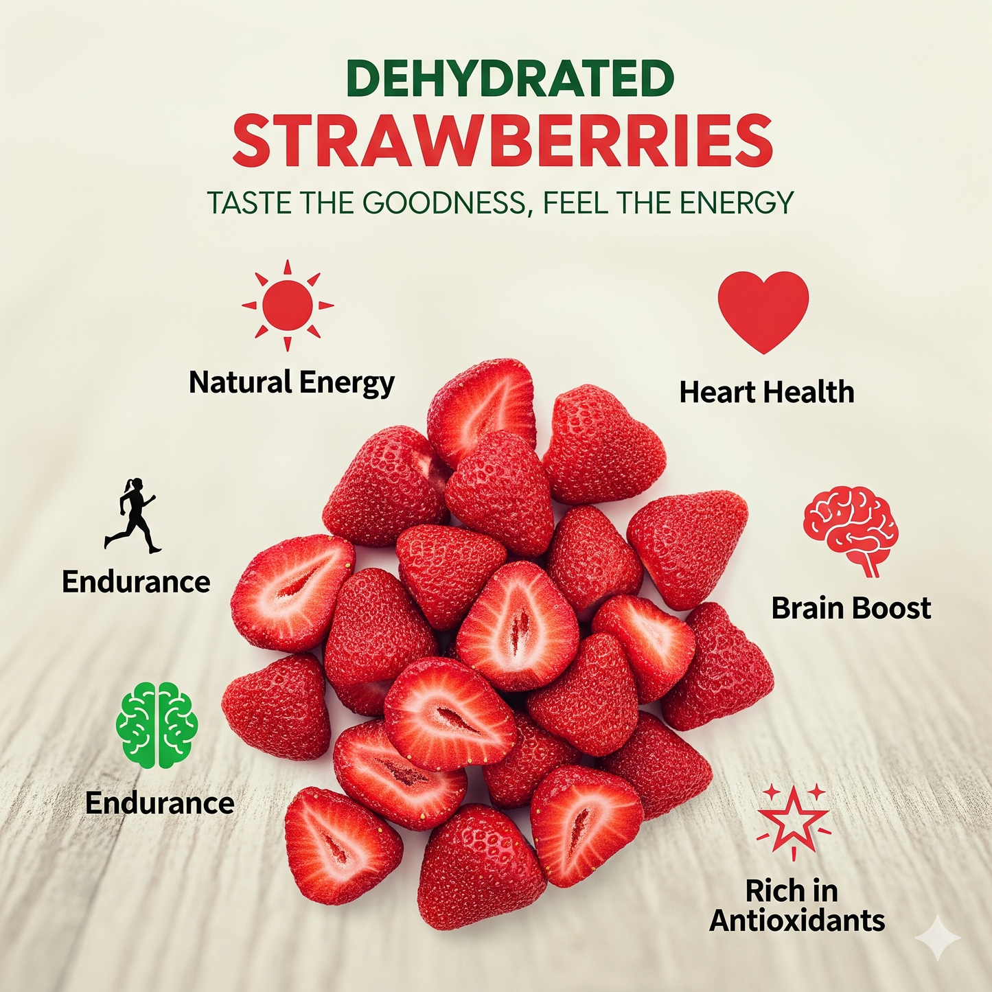 DEHYDRATED STRAWBERRY