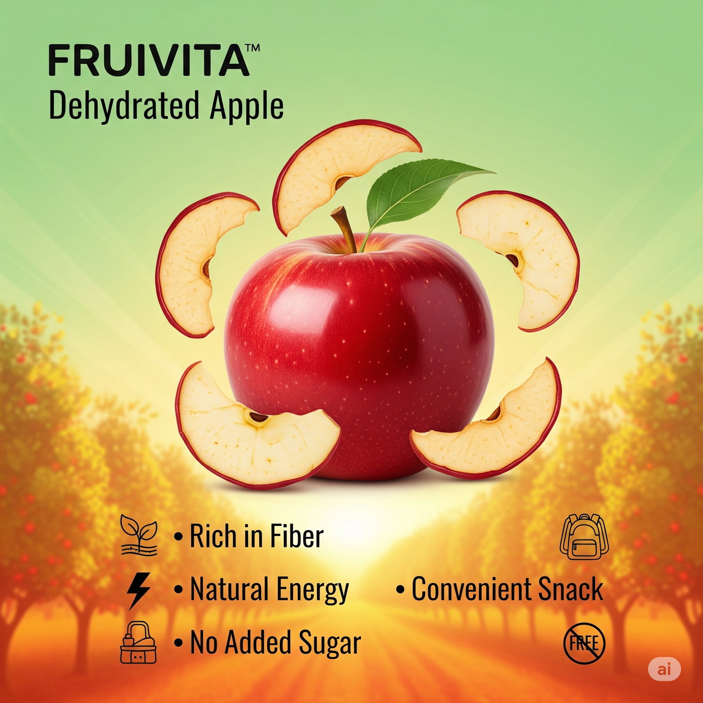 DEHYDRATED APPLE